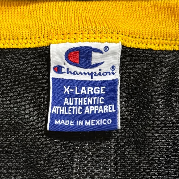 Vintage Kobe Bryant 8 Los Angeles Lakers NBA Jersey Champion Black Yellow-XL - Picture 7 of 11